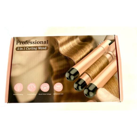 5 in 1 Curling Iron Set - BESTOPE PRO Curling Wand - Picture 1 of 3